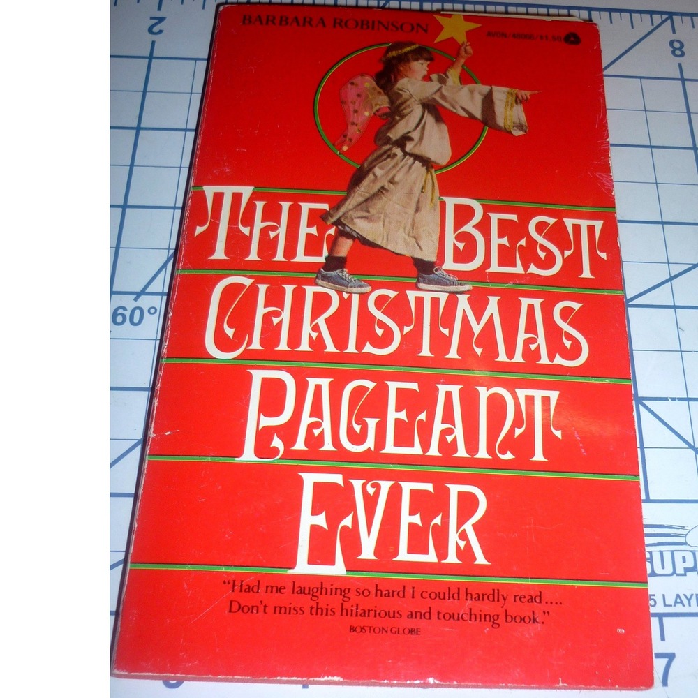 Avon‎ The Best Christmas Pageant Ever Childrens Paperback Red Good 1979 Vintage
